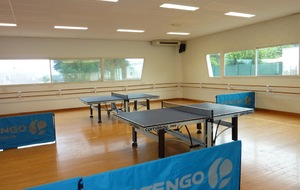 salle en configuration match avec 2 équipes en D3 et D4